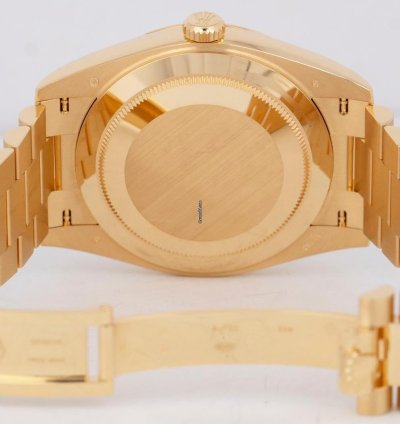 Rolex Day-date 40 2025 Rolex Day-date President 40mm Green Ombre 18k Gold 228238 Box