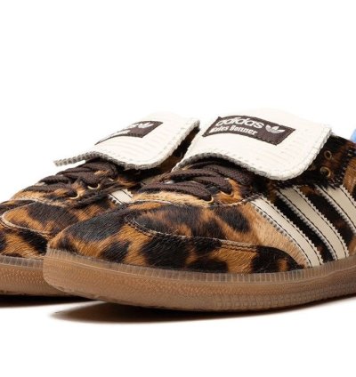 Brand New Wales Bonner Adidas Samba Pony Hair Leopard
