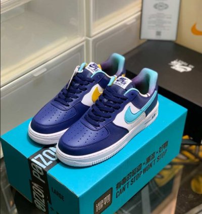 Air Force 1 Low thunder Blue Washed Teal