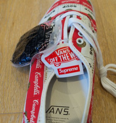 Supreme Vans Vault Campbell Soup Authentic Pro
