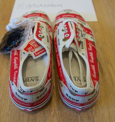 Supreme Vans Vault Campbell Soup Authentic Pro