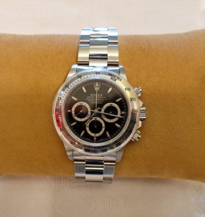 Rolex Daytona Acciaio Quadrante Nero