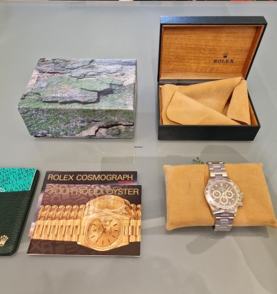 Rolex Daytona Acciaio Quadrante Nero