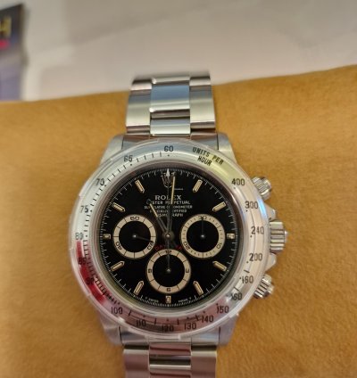Rolex Daytona Acciaio Quadrante Nero
