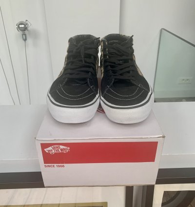 Supreme Vans Velevet Opard Black