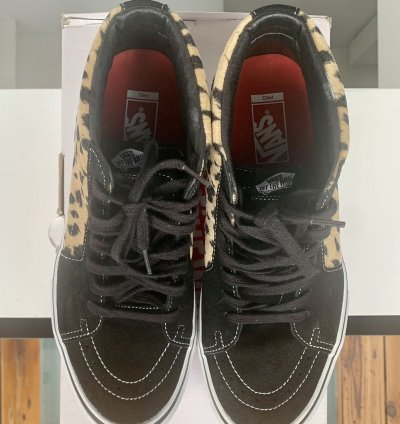 Supreme Vans Velevet Opard Black