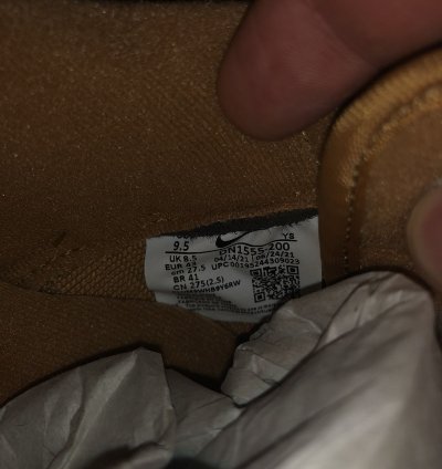 Supreme Wheat Nike Air Force 1 Low