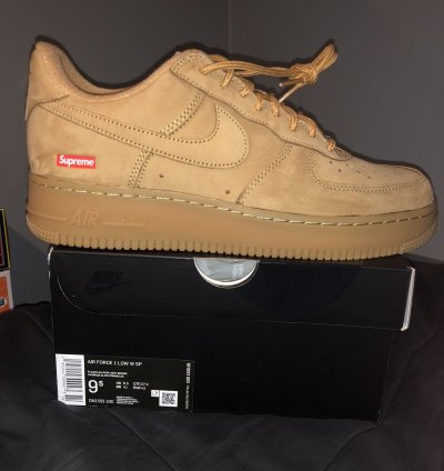 Supreme Wheat Nike Air Force 1 Low