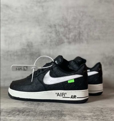 Louis Vuitton X Nike Air Force 1 Low black