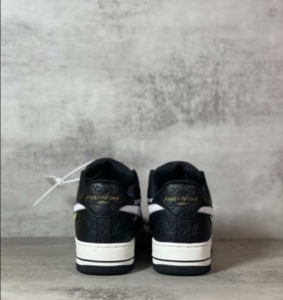 Louis Vuitton X Nike Air Force 1 Low black