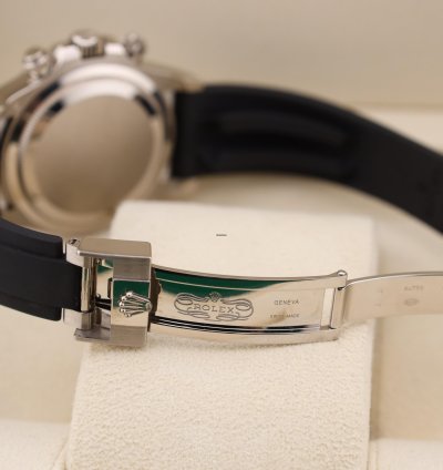 Rolex Daytona Baby Le Mans White Gold Oysterflex Black Dial 126519ln 2024