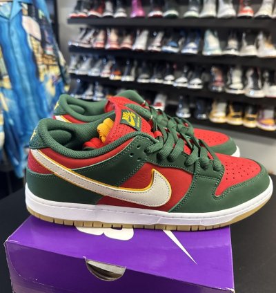 Size 11 - Nike Dunk Premium Sb Low Seattle Supersonics New