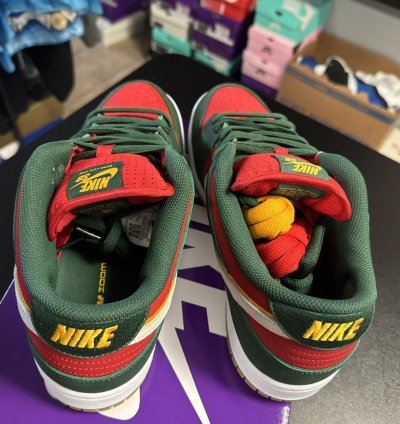 Size 11 - Nike Dunk Premium Sb Low Seattle Supersonics New