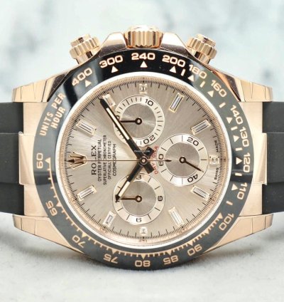 Rolex Daytona Baguette Sundust Dial Unworn Full Set 2023