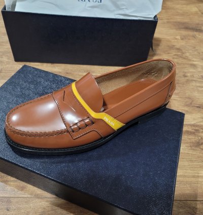 Tabacco Brown Loafers