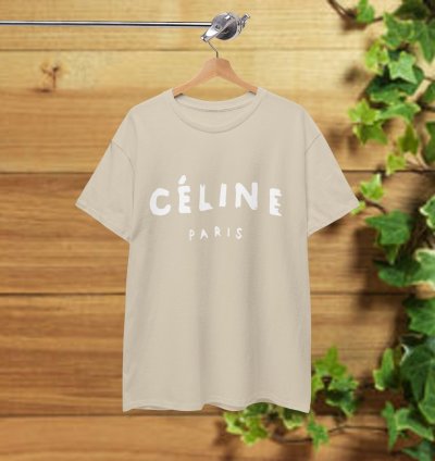 Celine Paris T-shirt Sand Shirt Usa Size