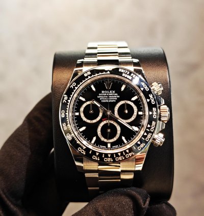 Rolex Daytona Basel One 126500ln Black Steel Daytona 40mm