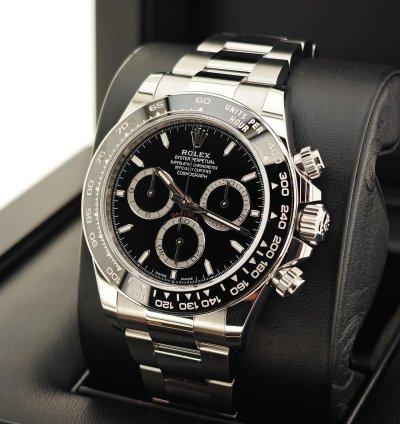 Rolex Daytona Basel One 126500ln Black Steel Daytona 40mm