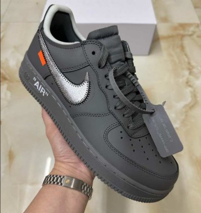 Nike Air Force 1 Low Ghost Grey Silver