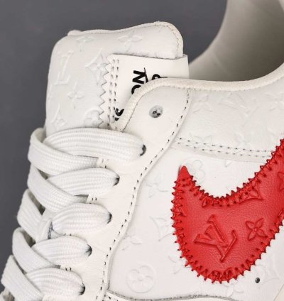 Nike Air Force 1 Low Louis Vuitton Red White