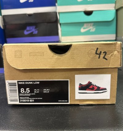 Size 8 5 - Nike Dunk Sb Low Premium Retro Bred 318019-601
