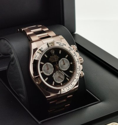 Rolex Daytona Basel One 126505ln Black Dial Rose Gold Daytona 40mm
