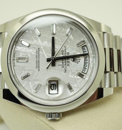 Rolex Day-date 40 228206 Meteorite 2022 Neu Full Set