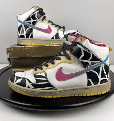 Size 8 5 Nike Sb Dunk High 2008 Thrashin Mens Y2k Vintage Sb