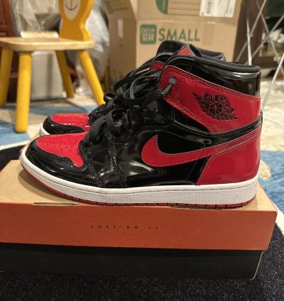 Air Jordan 1 Retro High Og Patent Bred
