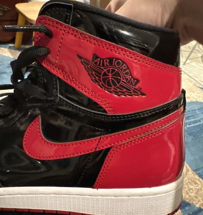 Air Jordan 1 Retro High Og Patent Bred