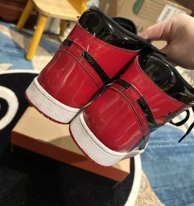 Air Jordan 1 Retro High Og Patent Bred