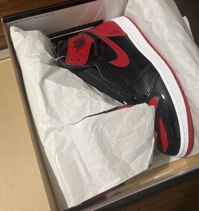 Air Jordan 1 Retro High Og Patent Bred