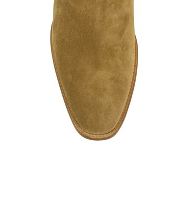 Tan Suede Bandana Buckle Boot Size 43 5