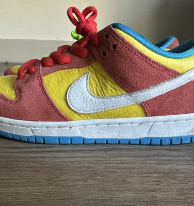 Size 9 - Nike Sb Dunk Low Bart Simpson 2022