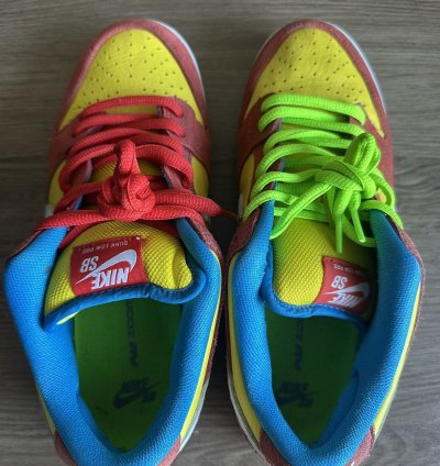 Size 9 - Nike Sb Dunk Low Bart Simpson 2022