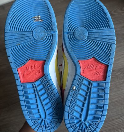 Size 9 - Nike Sb Dunk Low Bart Simpson 2022