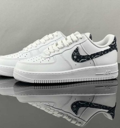 Nike Air Force 1 Low White Black Paisley