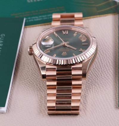 Rolex Day-date 40 228235 - Olive Green Dial - New 2023
