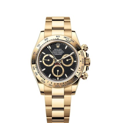 Rolex Daytona Basel One 126508ln Black Yellow Gold 40mm