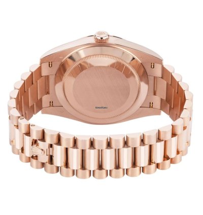 Rolex Day-date 40 228235 18k Rose Gold Black Ombre Roman Dial 40 Mm