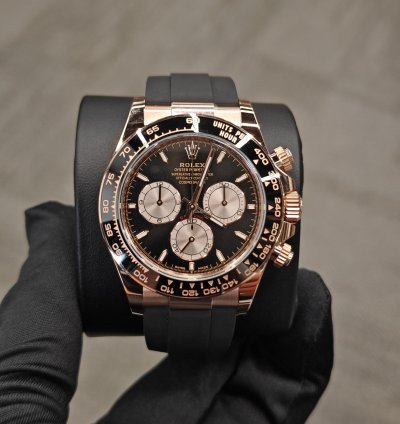 Rolex Daytona Basel One 126515ln Black Rose Gold Daytona 40mm