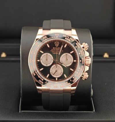 Rolex Daytona Basel One 126515ln Black Rose Gold Daytona 40mm