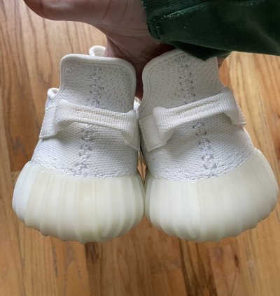 Ds Adidas Yeezy Boost 350 V2 Cream Triple Core White Sz 9 5