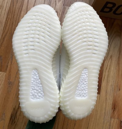 Ds Adidas Yeezy Boost 350 V2 Cream Triple Core White Sz 9 5