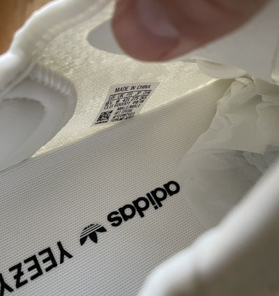 Ds Adidas Yeezy Boost 350 V2 Cream Triple Core White Sz 9 5