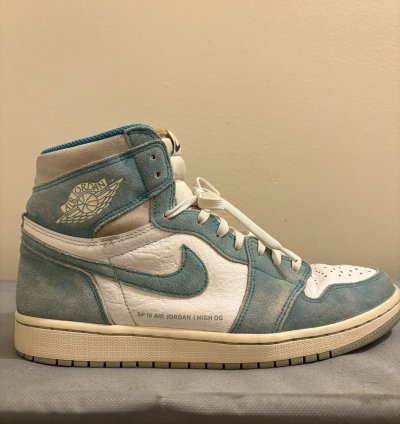 Air Jordan 1 Retro High Og Turbo Green Size 10
