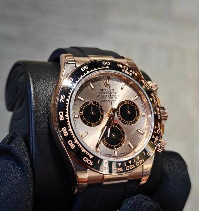 Rolex Daytona Basel One 126515ln Yml Sundust Dial Rose Gold Daytona 40mm