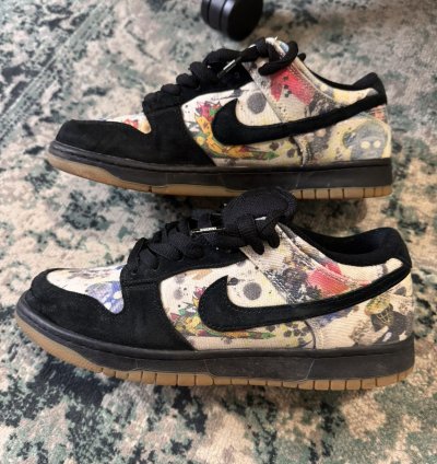Supreme Nike Dunk Low Sb Rammellzee