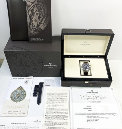 Patek Philippe Complications Blue Arabic Dial 5172g-001