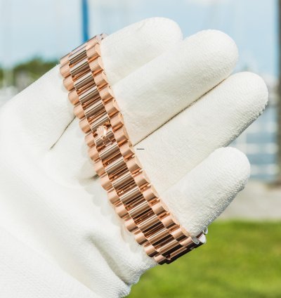 Rolex Day-date 40 228235 40mm Chocolate Baguette